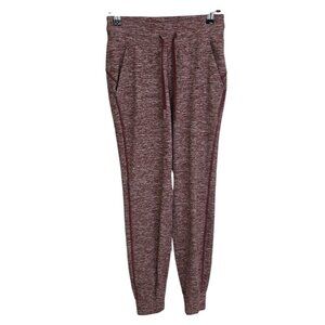 Lululemon Ready To Rulu Fleece Jogger, Heathered Savannah, Pull On Pants, Size 2